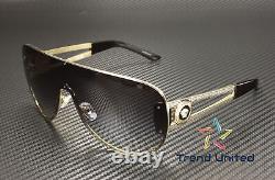 VERSACE VE2166 12528G Pale Gold Grey Gradient 41 mm Women's Sunglasses