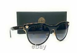 VERSACE VE2198 1002 T3 Black Grey Polarized Women's Sunglasses 54 mm