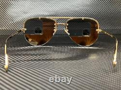 VERSACE VE2231 12526G Pale Gold Pilot Women's 60 mm Sunglasses