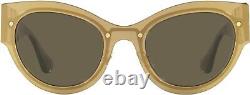 VERSACE VE2234 1002/3 53mm Transparent Brown Mir Gold Women's Sunglasses