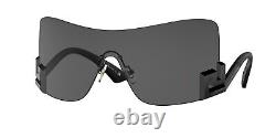 VERSACE VE2240 125687 Grey Dark Grey 40 mm Women's Sunglasses