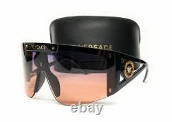 VERSACE VE4393 GB1 87 Black Women's Sunglasses 2 Lens 46 mm