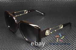 VERSACE VE4411 388 8G Transparent Red Grey Gradient 54 mm Women's Sunglasses