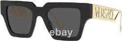 VERSACE VE4431 GB1/87 50mm Black Dark Grey Women's Sunglasses