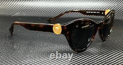 VERSACE VE4435 108 87 Brown Havana Dark Grey Women's 52 mm Sunglasses