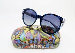 Valentino VA 4038 5031/11 New Blue Tortoise/Blue Gradient New Women's Sunglasses