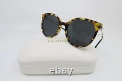 Valentino VA 4069-A 5036/87 Lt. Brown Tortoise-Gold/Grey New Women's Sunglasses