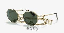 Valentino V LOGO VA 2040 Gold/Green (3002/71) Sunglasses