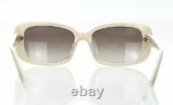 Valentino Women's Ivory Floral Detail'V619S' Rectangular Sunglasses 141166