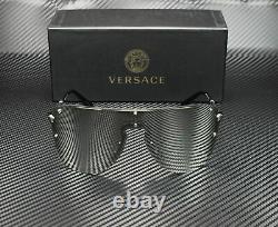 Versace VE2180 10006G Silver Women's Pilot Metal Sunglasses 125