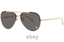 Versace VE2231 Gold/Dark Grey Sunglasses