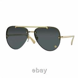 Versace VE2231 Gold/Dark Grey Sunglasses
