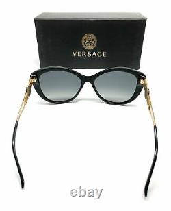 Versace VE4295 GB1T3 Black Women's Cat Eye Polarized Sunglasses 57 mm