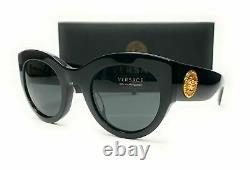 Versace VE4353A GB1 87 Black Grey Women's Sunglasses 51mm