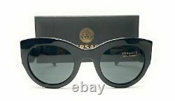 Versace VE4353A GB1 87 Black Grey Women's Sunglasses 51mm