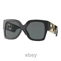 Versace VE4402 GB1/87 Black Frame/Dark Grey Lens Sunglasses