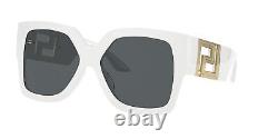 Versace VE4402 Sunglasses (314/87) White/Dark Gray 59mm