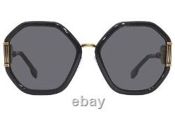 Versace VE4413 Black/Dark Grey Sunglasses