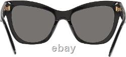 Versace VE4417U GB1/81 Sunglasses Women's Black/Polarized Dark Grey 56mm