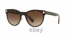 Versace Women's Dark Havana/Brown Gradient sunglasses 0VE2198 125213 54mm