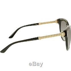 Versace Women's Gradient VE4292-GB1/8G-57 Black Butterfly Sunglasses
