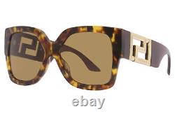Versace Women's Sunglasses VE4402 Havana Frame/Bronze Lenses