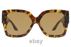 Versace Women's Sunglasses VE4402 Havana Frame/Bronze Lenses