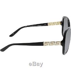 Versace Women's VE4271B-GB1/8G-58 Black Cat Eye Sunglasses