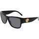 Versace Women's Ve4275-gb1/81-58 Black Butterfly Sunglasses