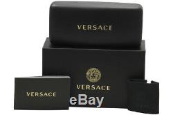 Versace Women's VE4353 VE/4353 GB1/87 Black Fashion Square Sunglasses 51mm