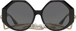 Versace Women's VE4395-534587 Fashion 59mm Black Sunglasses