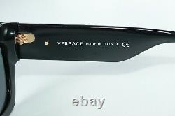 Versace Womens Sunglasses VE4358A GB1/87 Black & Gold With Grey Gradient Lens NEW