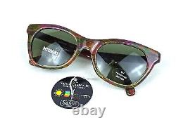 Vintage Cat Eye Sunglasses Missoni Frame Italy Summer Vibes Colored Beach Style