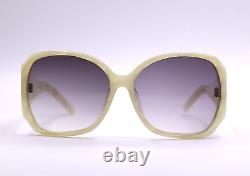 Vintage GUCCI SUNGLASSES WOMEN Acetate Frame Pearly 59-135.mm ITALY 90s NEW