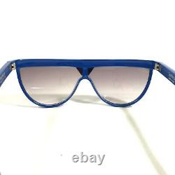 Vintage Gianni Versace Sunglasses MOD. 810 COL. 817 BL Blue Frames w Purple Lens