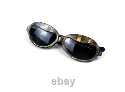 Vintage Owl Eye Sunglasses 1950s France Genuine UNUSUAL COLORFUL Frame NOS