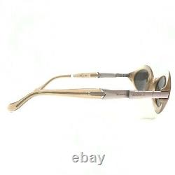 Vivienne Westwood Sunglasses PICCADILLY VW 102 Col. M03 Brown Round w Gray Lenses