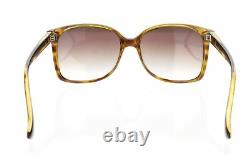 Vonzipper 257158 Womens Castaway 100% UV Square Sunglasses Brown
