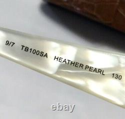 WOMEN'S RARE TOMMY BAHAMA SUNGLASSES Bronze & Pearl Frames w Rose Lenses TB100SA