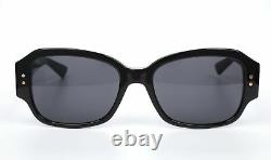 Womens Christian Dior LADYDIORSTUDS5 807IR rectangle Black Sunglasses 271482