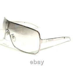Yves Saint Laurent Sunglasses YSL2009/S YB7 Silver Square with Clear Gray Lenses