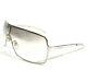 Yves Saint Laurent Sunglasses Ysl2009/s Yb7 Silver Square With Clear Gray Lenses