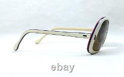 50s Pilot Style Sanglasses Vintage Unusual Cand Sports Shades Stylish Paris Nos