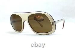 50s Pilot Style Sanglasses Vintage Unusual Cand Sports Shades Stylish Paris Nos