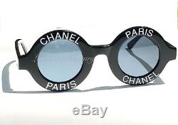 Auth Iconic Vtg Chanel Paris Round Lunettes De Soleil Stock Mort 01945 94305