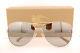 Brand New Burberry Lunettes De Soleil Be 3080 1005 / 6v Silver / Silver Mirror For Women