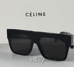 Celine CL 41756 / S Zz-top Lunettes De Soleil Kim Kardashian Polarisées Noir / Gris (807 / 3h)