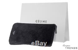 Celine Cl41468 / S 807 / Ir Noir Bordure Cadre Gris Lentille Lunettes De Soleil% 100 Authentique