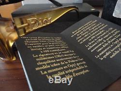 Christian Dior Glossy Gold Only 500 Lunettes De Soleil À Édition Limitée, Nouveau, Rare Unique