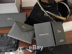 Christian Dior Glossy Gold Only 500 Lunettes De Soleil À Édition Limitée, Nouveau, Rare Unique